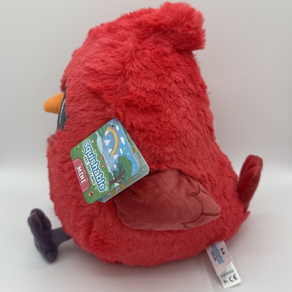 Squishable Mini Cardinal Plush Red 10" Soft Plushie Stuffed Animal Bird NWT - Picture 2 of 12